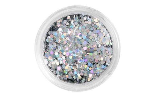 Nail Art Sequins Small Silver