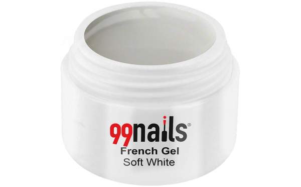 UV Gel French Manicure - Soft White 15ml