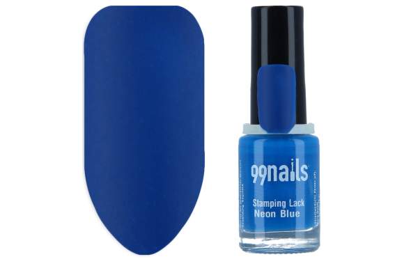 Stamping Polish - Neon Blue 12ml
