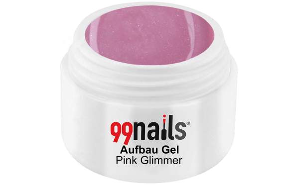Aufbau Gel - Pink Glimmer 5ml