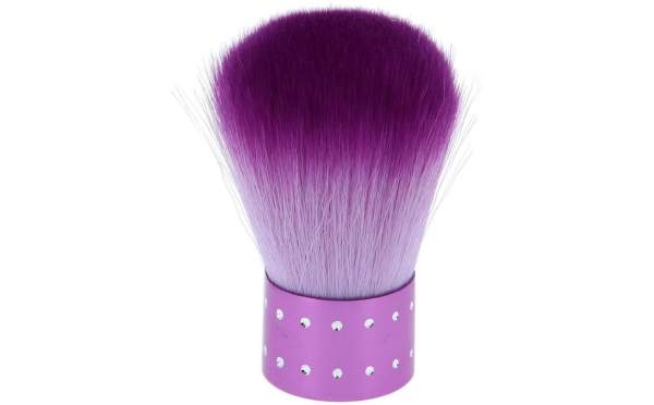 Dust Brush Purple With Rhinestones