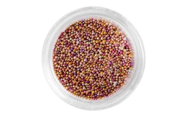 Nail Art Premium Microbeads Golden Star