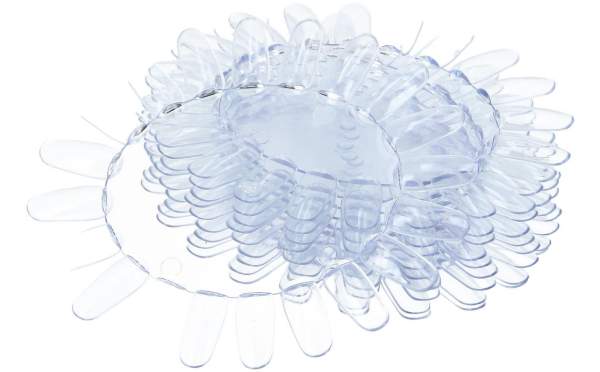 Nail Art Display Wheel Set 10 pcs - Clear