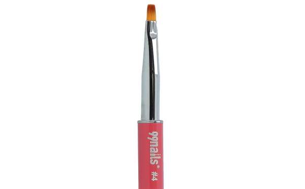 Gel Brush No. 4 With Rhinestones