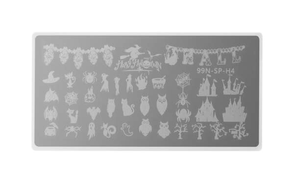 Special Stamping Plate - Happy Halloween