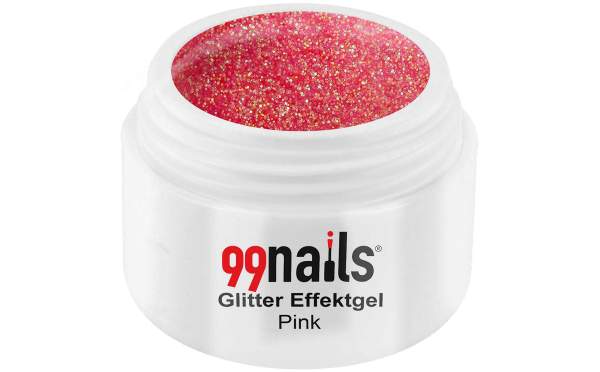 Glitter Gel - Pink 5ml